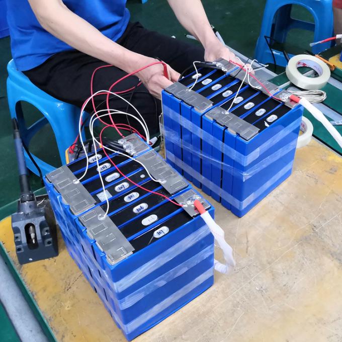 Derin Döngü Alüminyum LiFePO4 Lityum Pil LFP LiFePO4 100ah Prizmatik Pil Hücreleri 3