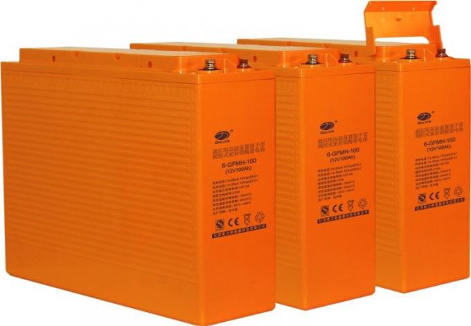 Ev Aletleri için Rohs Yüksek Sıcaklık Piller 12v 200ah Kurşun Asit Pil 0